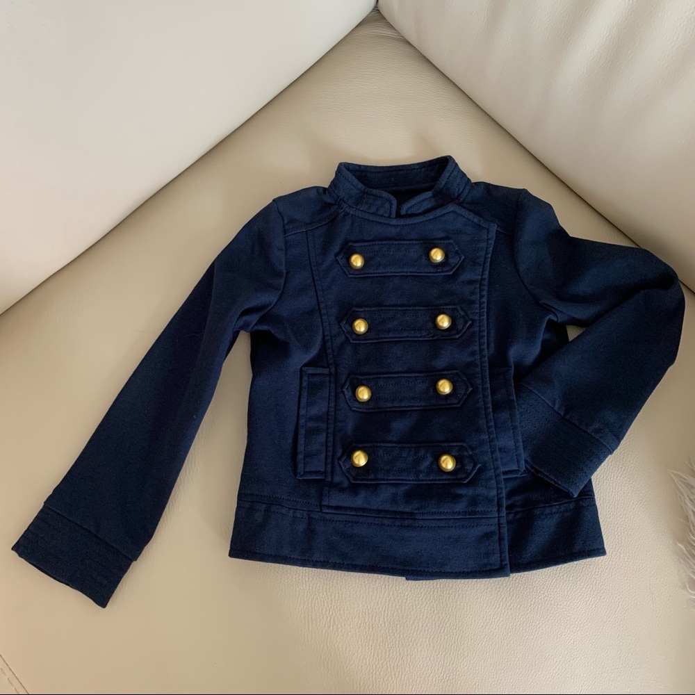 GapKids Navy Blue Jacket Size XS 4-5